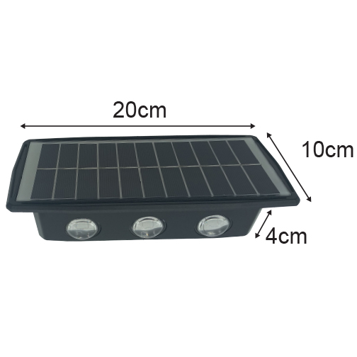Solar Ourdoor Wall Lamp - A-EF-SLP-018